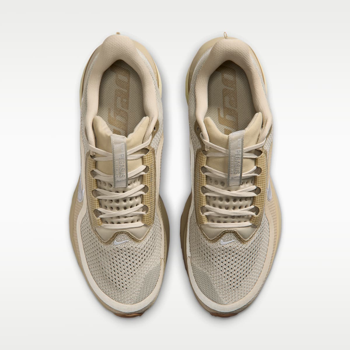 Nike Pegasus Premium Men's Road Running Shoes - Desert Khaki/Light Khaki/Filbert/Metallic Silver - Image 4