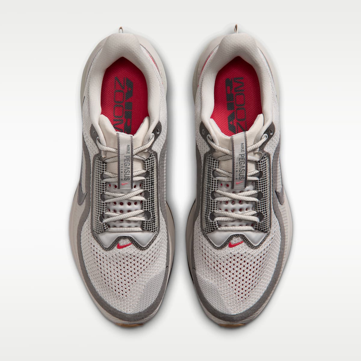 Nike Pegasus Premium  Men's Road Running Shoes - Light Iron Ore/Flat Pewter/Yellow Ochre/Metallic Dark Grey - Image 4