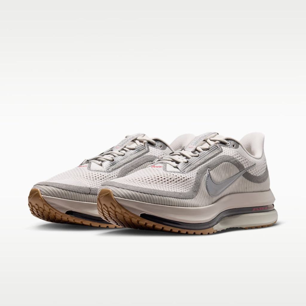 Nike Pegasus Premium  Men's Road Running Shoes - Light Iron Ore/Flat Pewter/Yellow Ochre/Metallic Dark Grey - Image 5