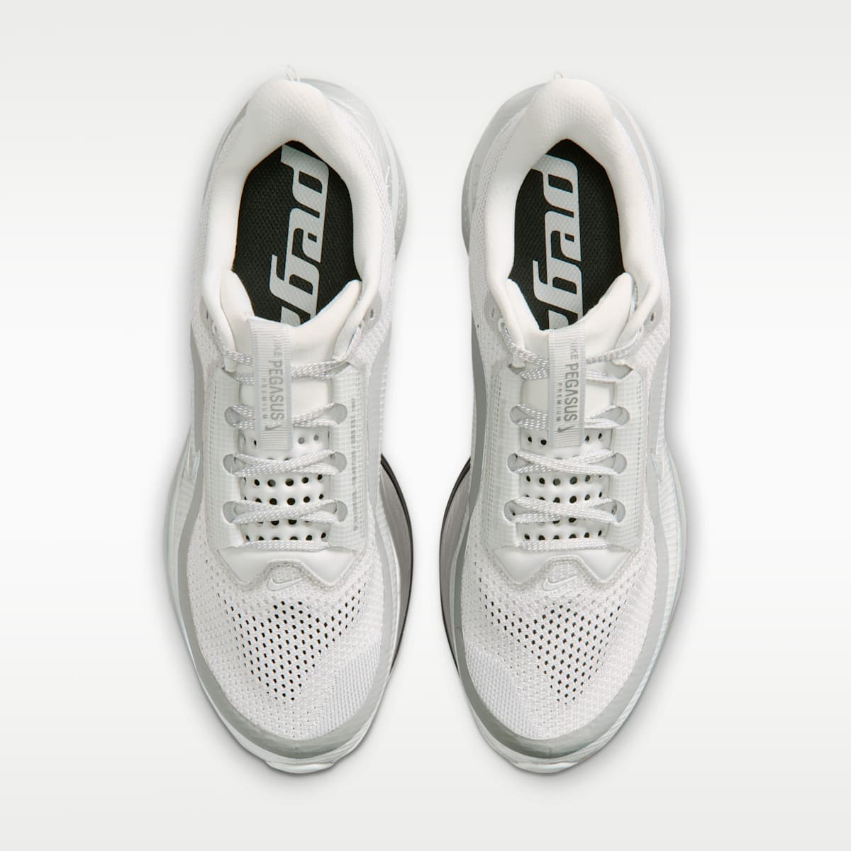 Nike Pegasus Premium Men's Road Running Shoes - Photon Dust/Black/Metallic Silver - Image 4