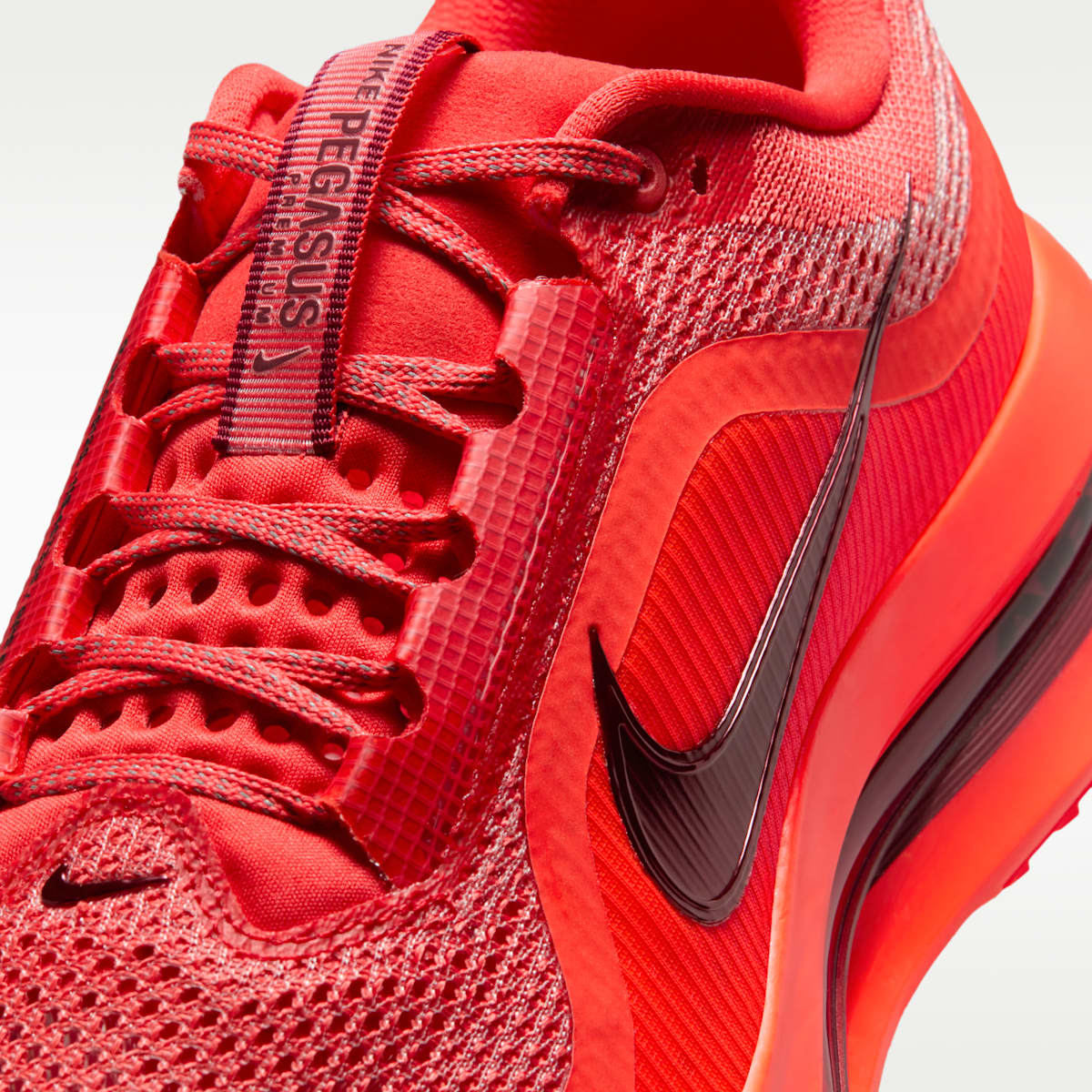 Nike Pegasus Premium Men's Road Running Shoes - Light Crimson/Bright Crimson/Black/Team Red - Image 7