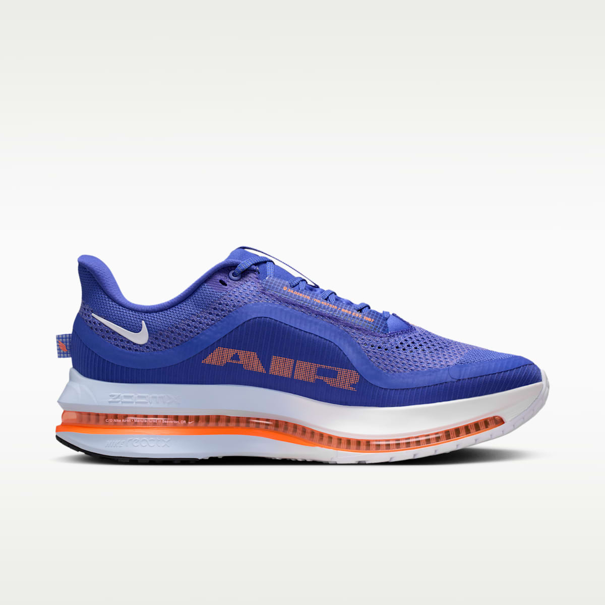 Nike Pegasus Premium Men's Road Running Shoes - Lapis/Total Orange/Off Noir/White - Image 3