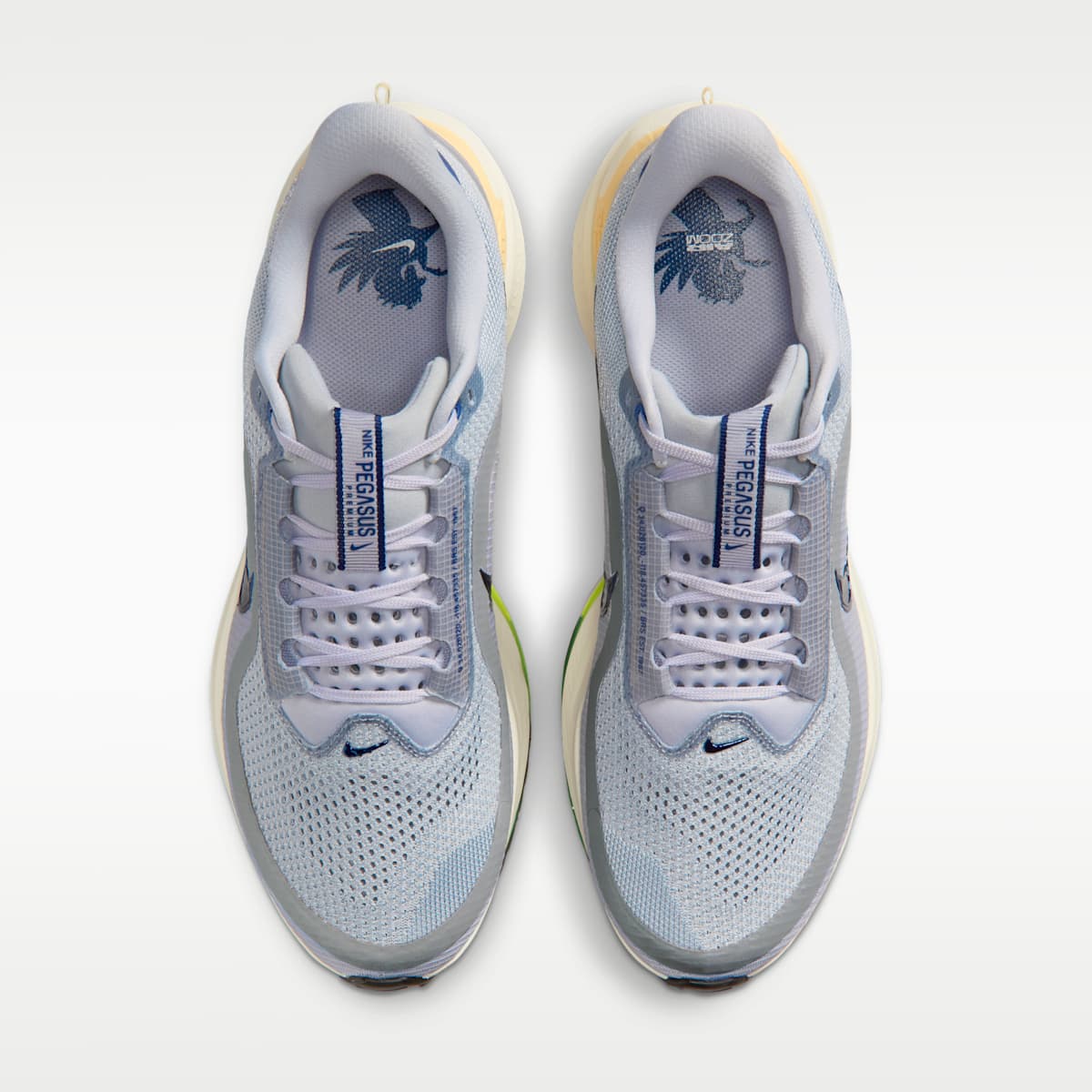 Nike Pegasus Premium Men's Road Running Shoes - Wolf Grey/Pewter/Sail/Midnight Navy - Image 4