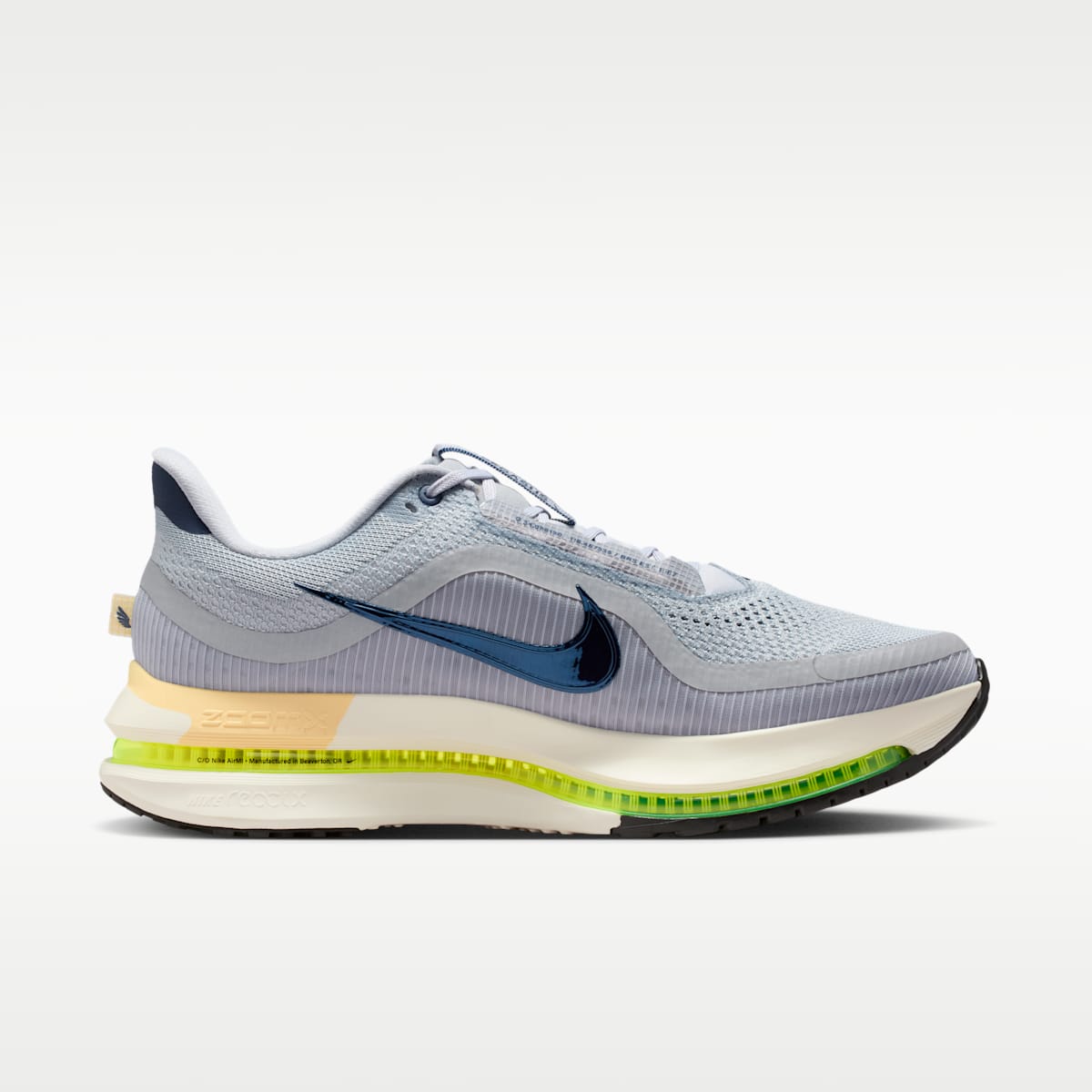 Nike Pegasus Premium Men's Road Running Shoes - Wolf Grey/Pewter/Sail/Midnight Navy - Image 3