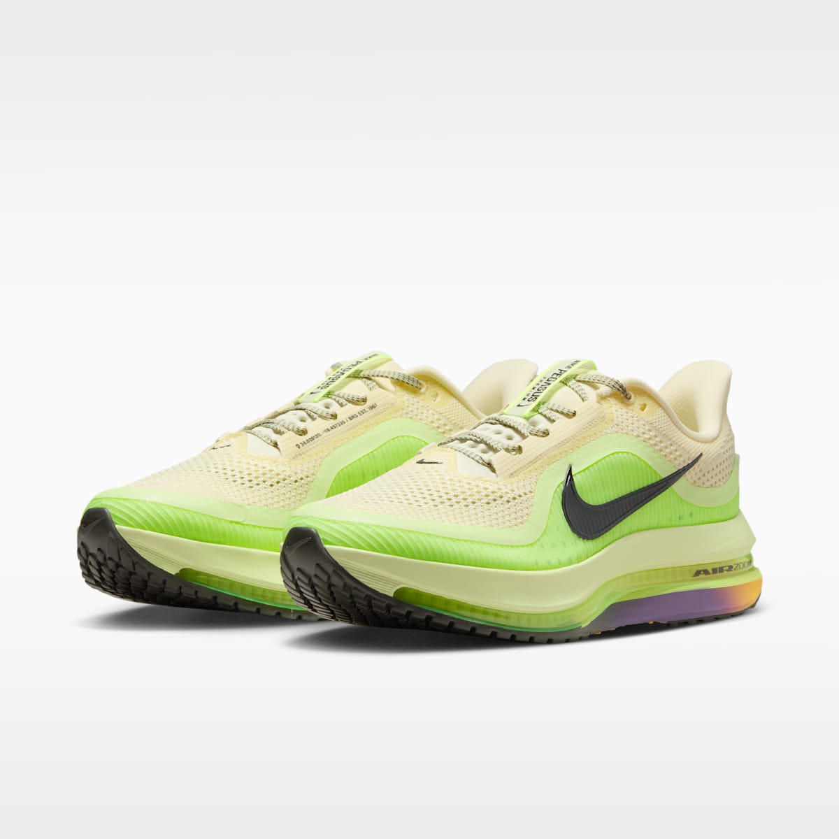 Nike Pegasus Premium Men's Road Running Shoes - Alabaster/Barely Volt/Volt Ice/Black - Image 5