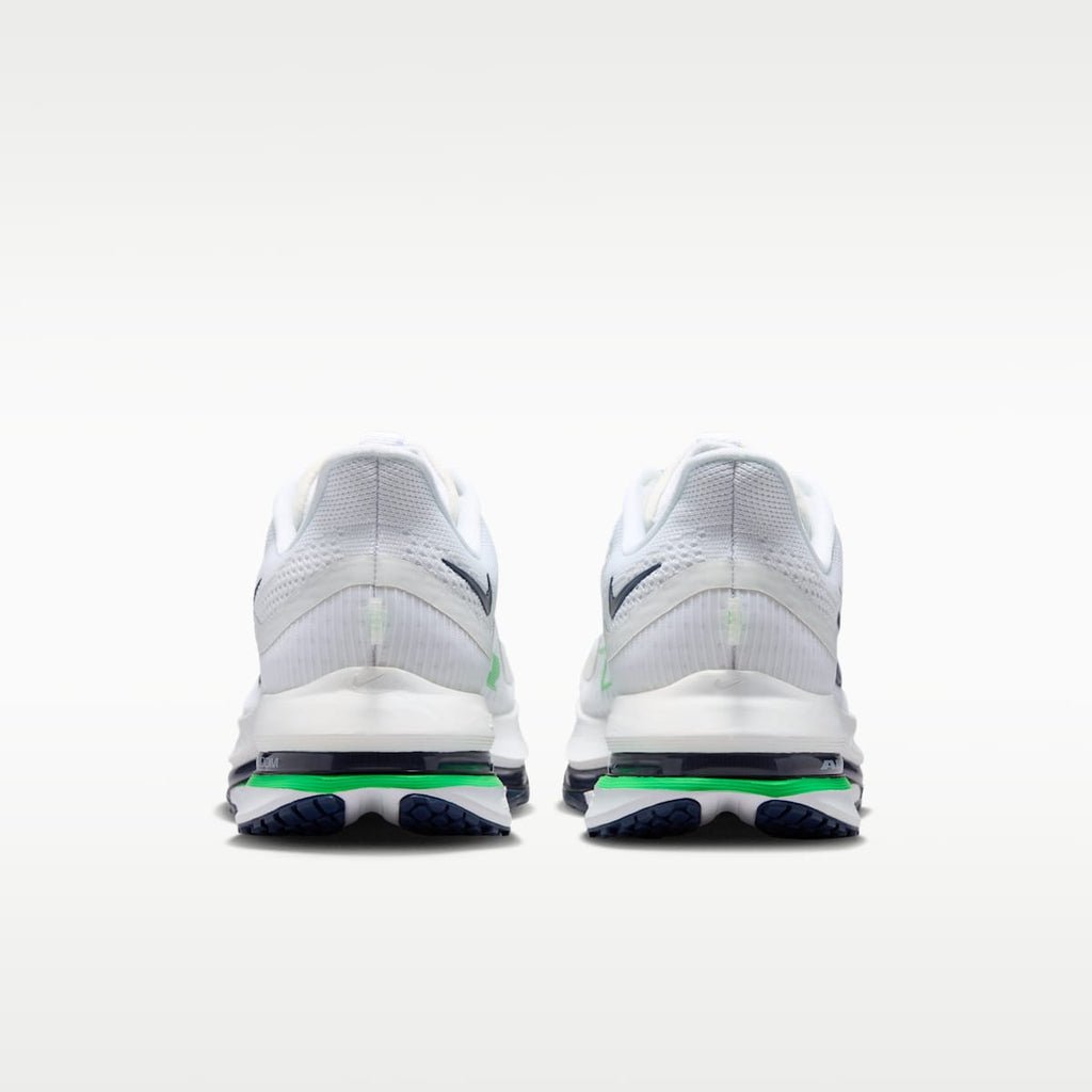 Nike Pegasus Premium Men's Road Running Shoes - White/Midnight Navy/Green Spark - Image 6