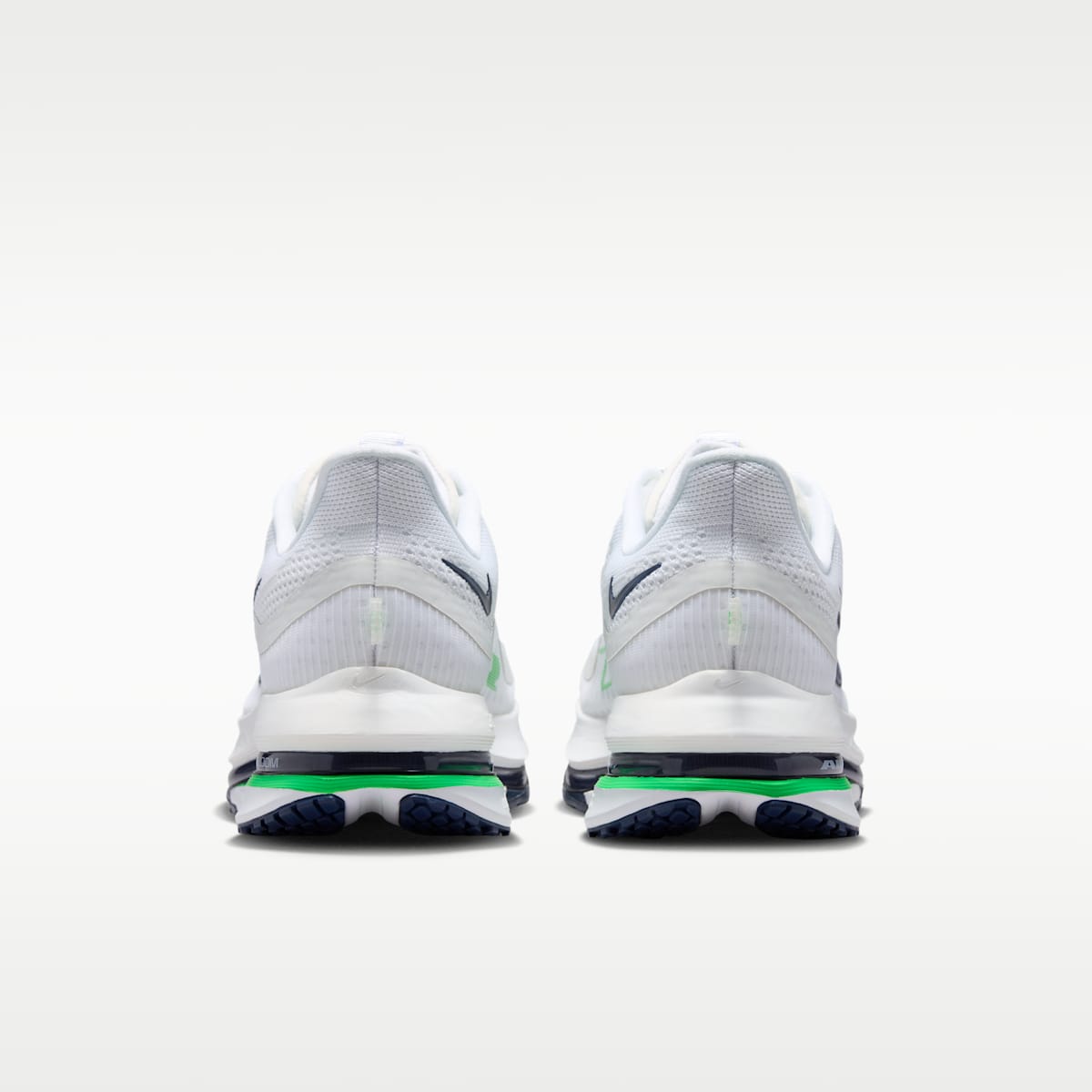 Nike Pegasus Premium Men's Road Running Shoes - White/Midnight Navy/Green Spark - Image 6