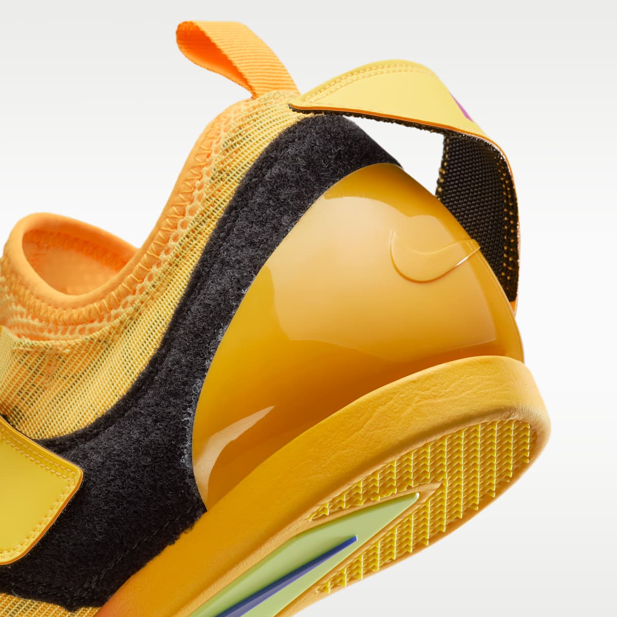 Nike Pole Vault Elite Track & Field Jumping Spikes - Citron Pulse/Volt Ice/Vivid Purple/Indigo Burst - Image 9