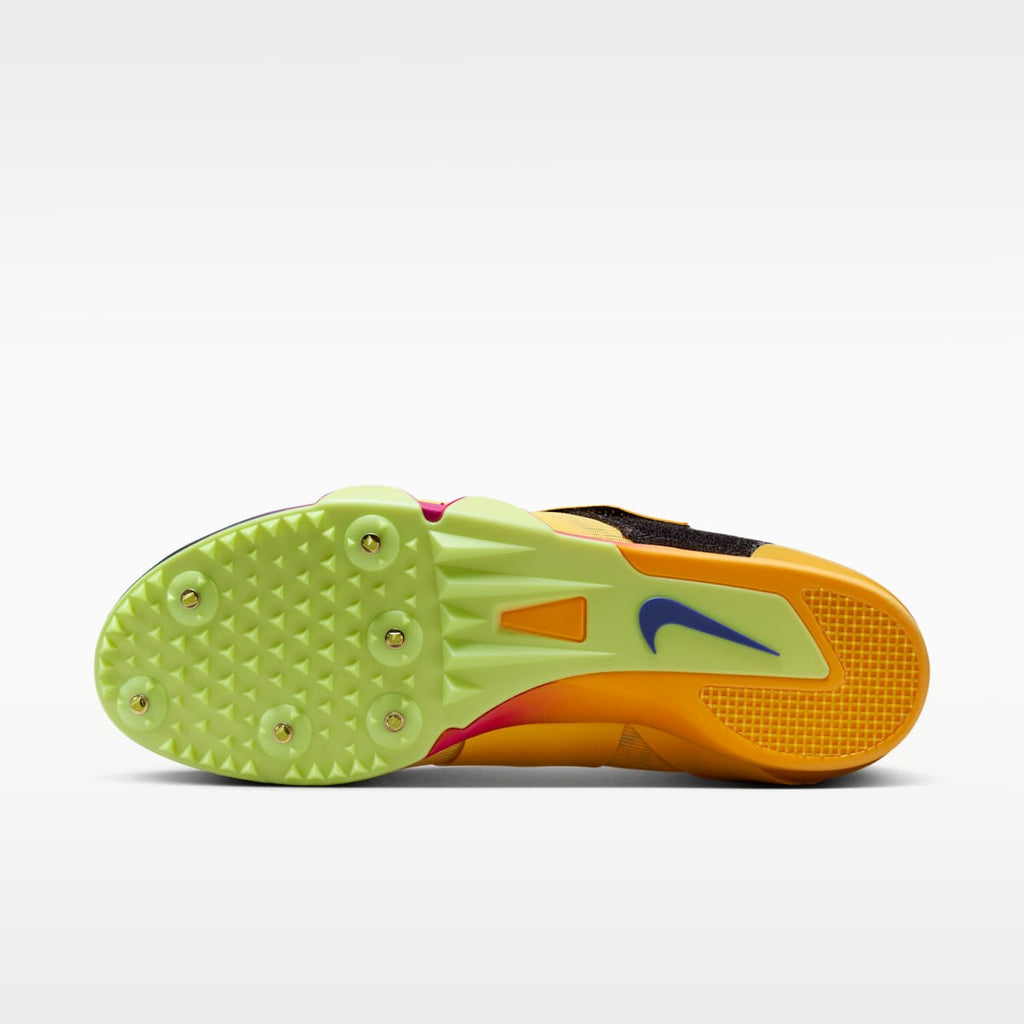 Nike Pole Vault Elite Track & Field Jumping Spikes - Citron Pulse/Volt Ice/Vivid Purple/Indigo Burst - Image 2