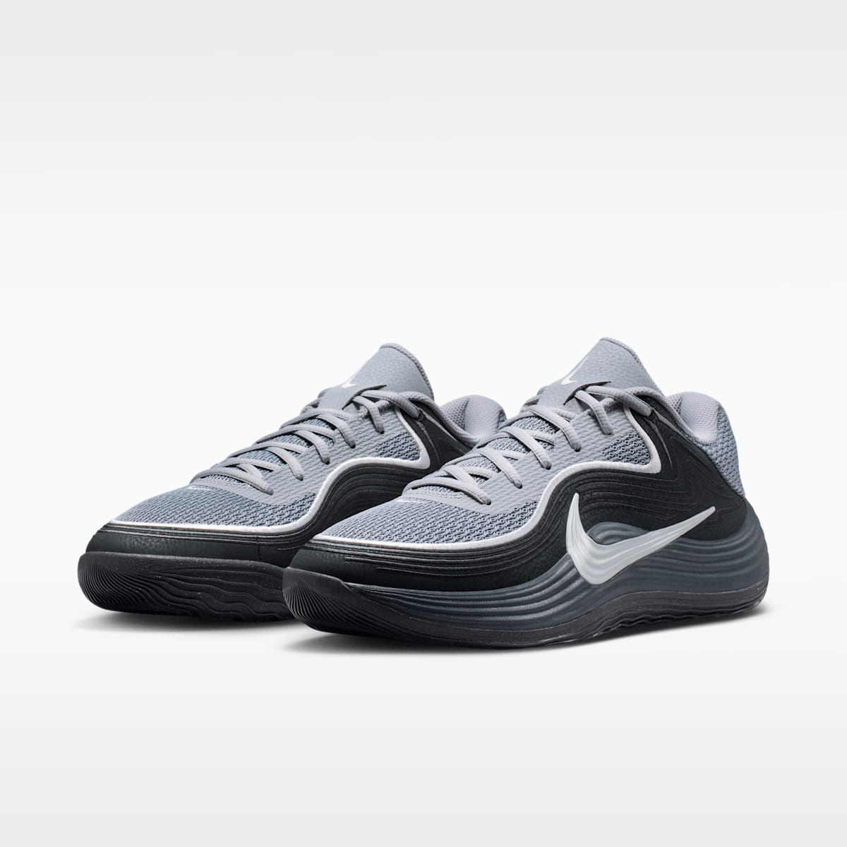 Nike Precision 8 Low Men's Basketball Shoes - Anthracite/Wolf Grey/Sail - Image 5