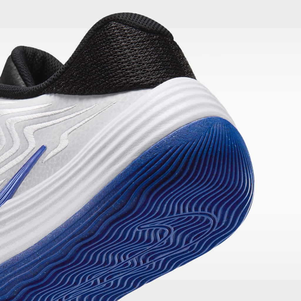 Nike Precision 8 Low Men's Basketball Shoes - Black/White/Racer Blue/Racer Blue - Image 8