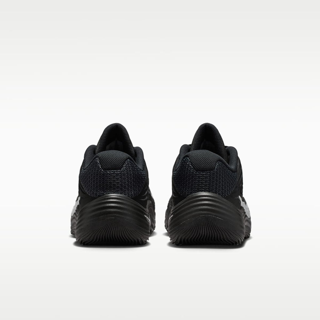 Nike Precision 8 Low Men's Basketball Shoes - Black/White/White - Image 6