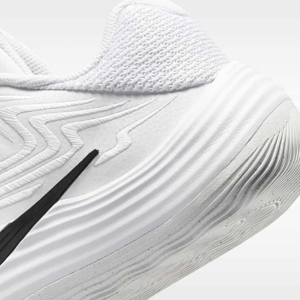 Nike Precision 8 Low Men's Basketball Shoes - White/Black/Black - Image 8