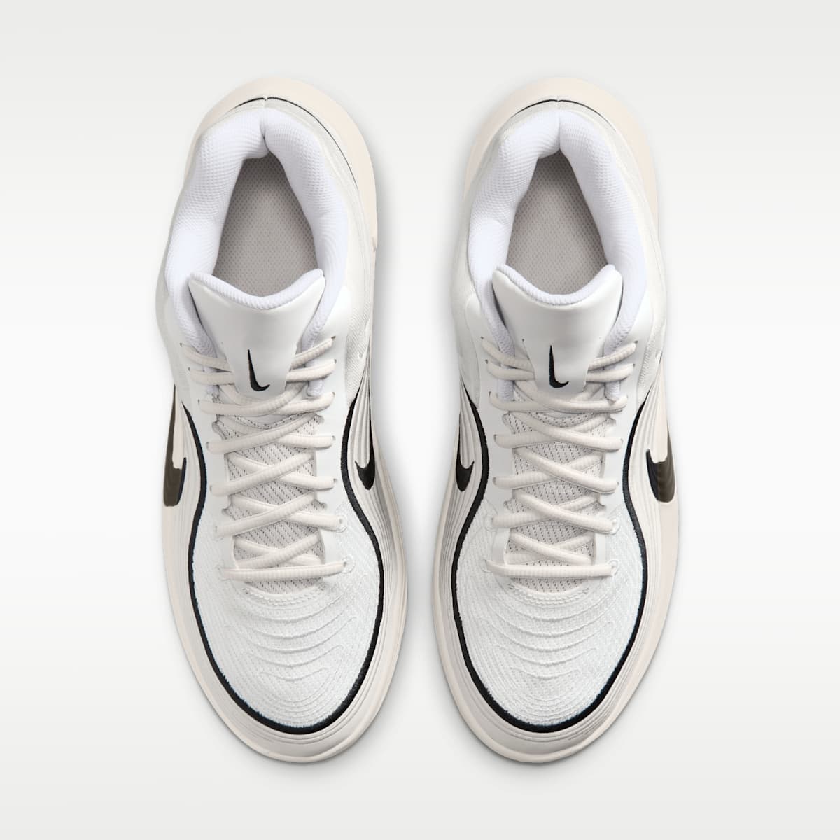 Nike Precision 8 MID Men's Basketball Shoes - Phantom/Summit White/Off Noir/Off Noir - Image 4