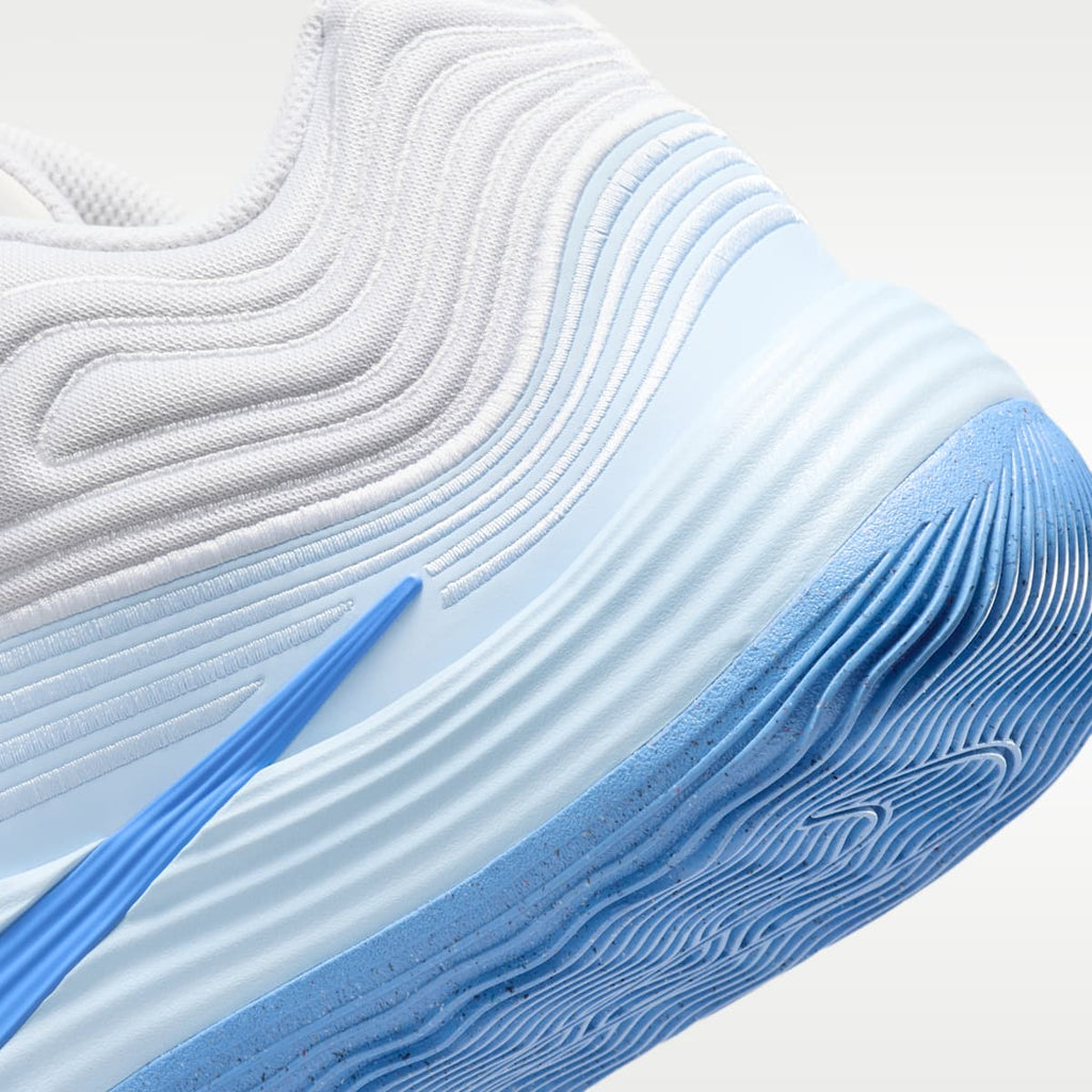 Nike Precision 8 MID Men's Basketball Shoes - White/Hydrogen Blue/Royal Pulse/Royal Pulse - Image 8