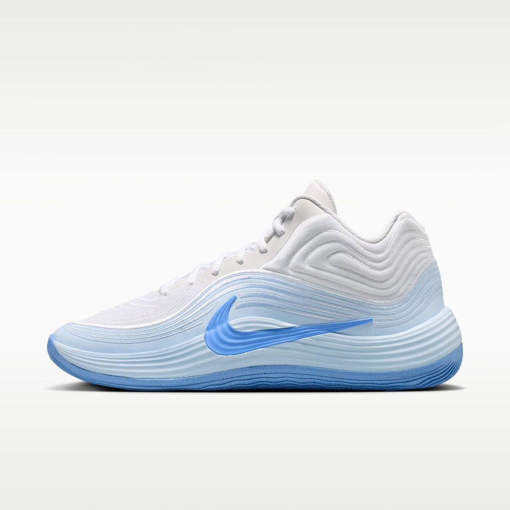 Nike Precision 8 MID Men's Basketball Shoes - White/Hydrogen Blue/Royal Pulse/Royal Pulse - Image 1