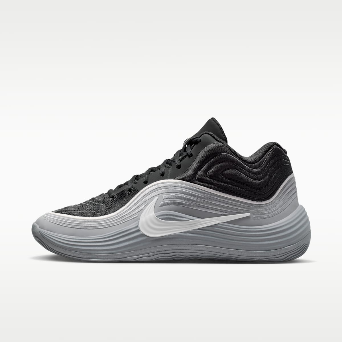 Nike Precision 8 MID Men's Basketball Shoes - Anthracite/Wolf Grey/Sail/Sail - Image 1