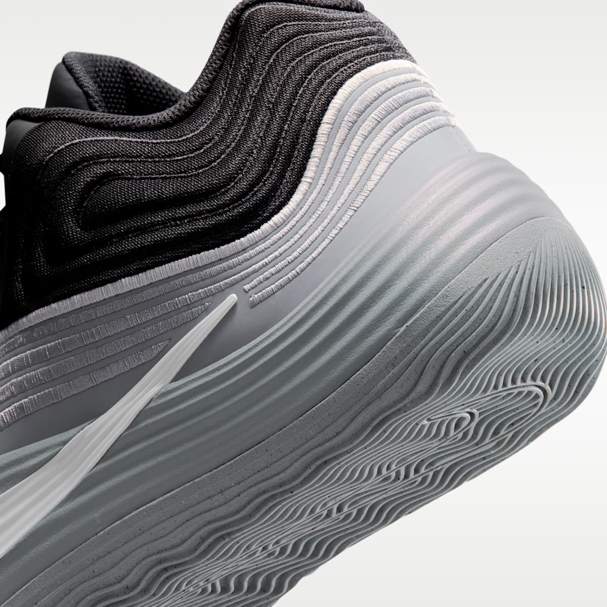 Nike Precision 8 MID Men's Basketball Shoes - Anthracite/Wolf Grey/Sail/Sail - Image 8