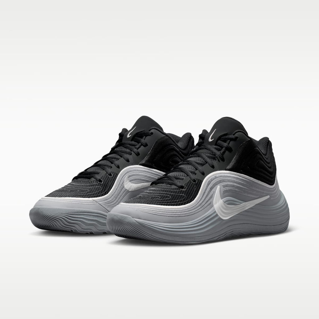 Nike Precision 8 MID Men's Basketball Shoes - Anthracite/Wolf Grey/Sail/Sail - Image 5
