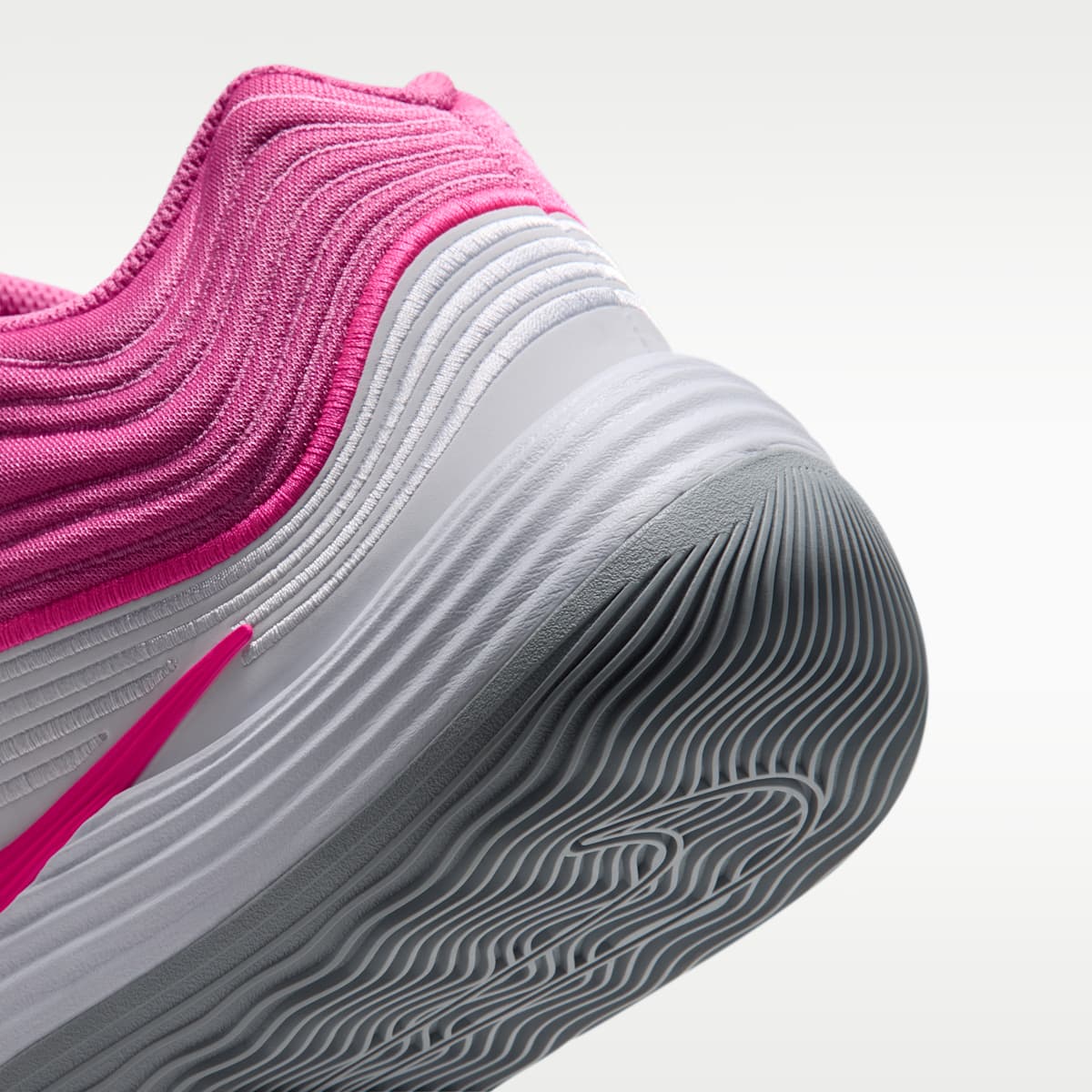 Nike Precision 8 MID Men's Basketball Shoes - Pinksicle/White/Hyper Pink/Hyper Pink - Image 8