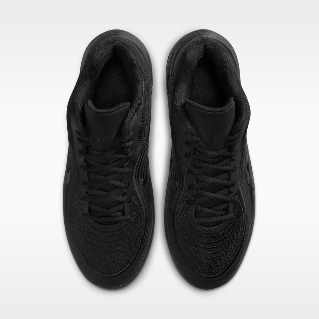 Nike Precision 8 MID Men's Basketball Shoes - Black/Black/Black - Image 4