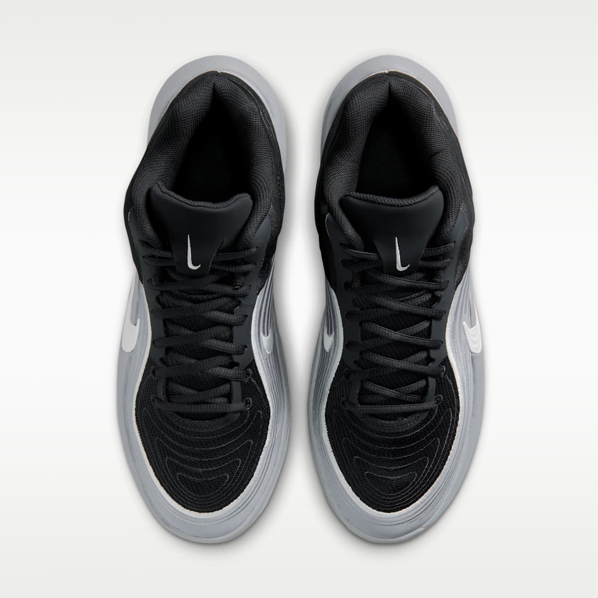 Nike Precision 8 MID Men's Basketball Shoes - Anthracite/Wolf Grey/Sail/Sail - Image 4