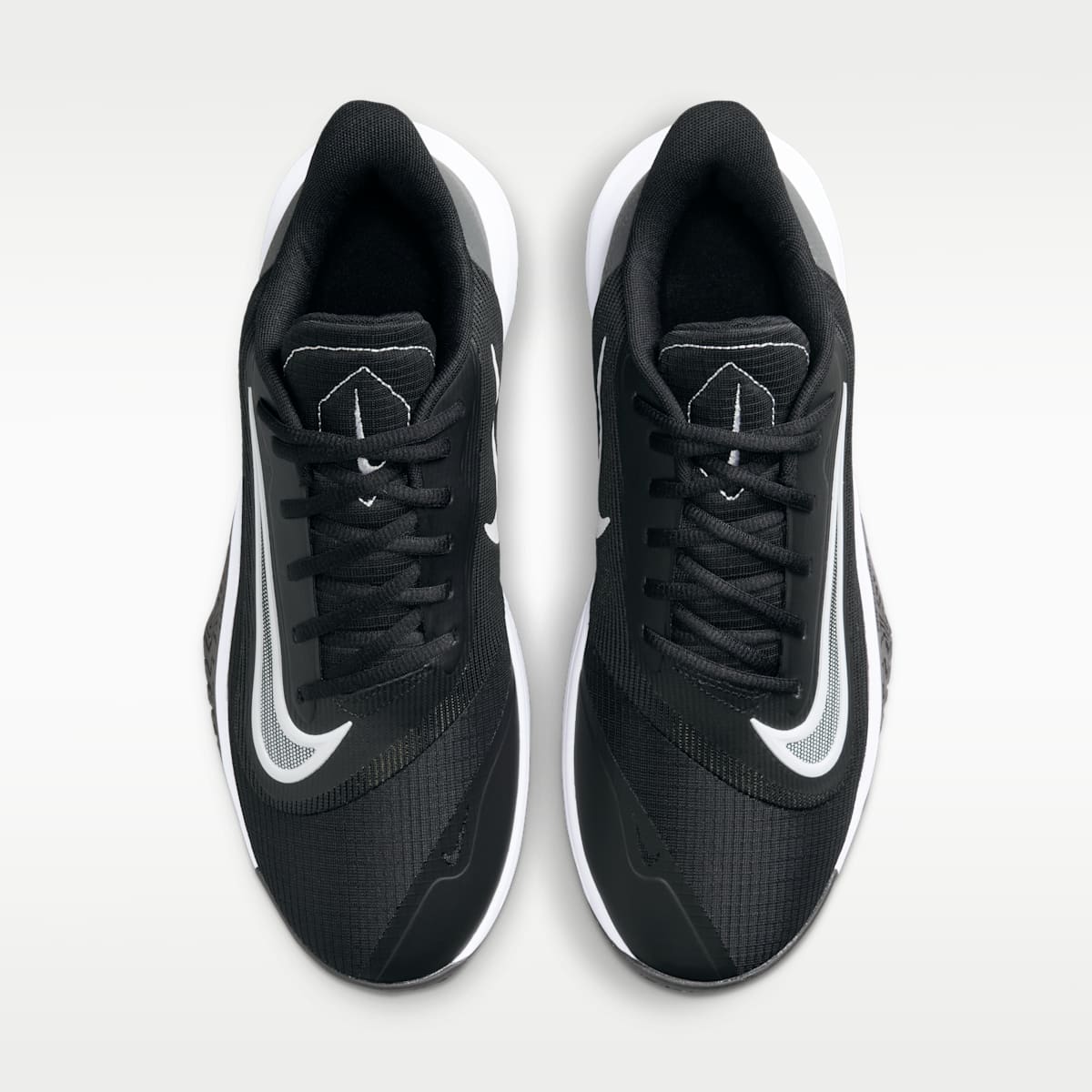 Nike Precision 7 Men's Basketball Shoes - Black/Iron Grey/Smoke Grey/White - Image 4