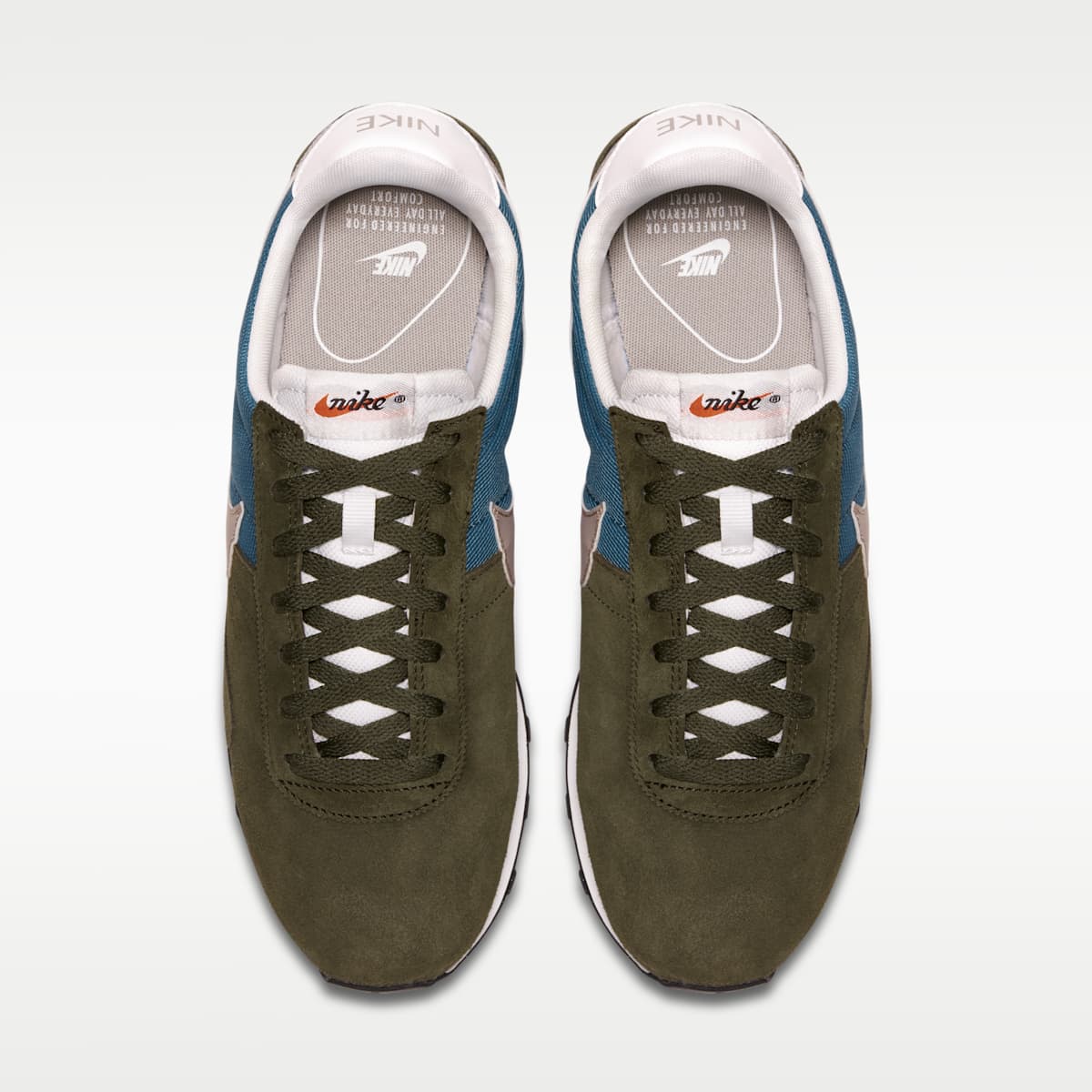 Nike Pre Montreal '17 Men's Shoes - Cargo Khaki/Iced Jade/Summit White/Cobblestone - Image 4