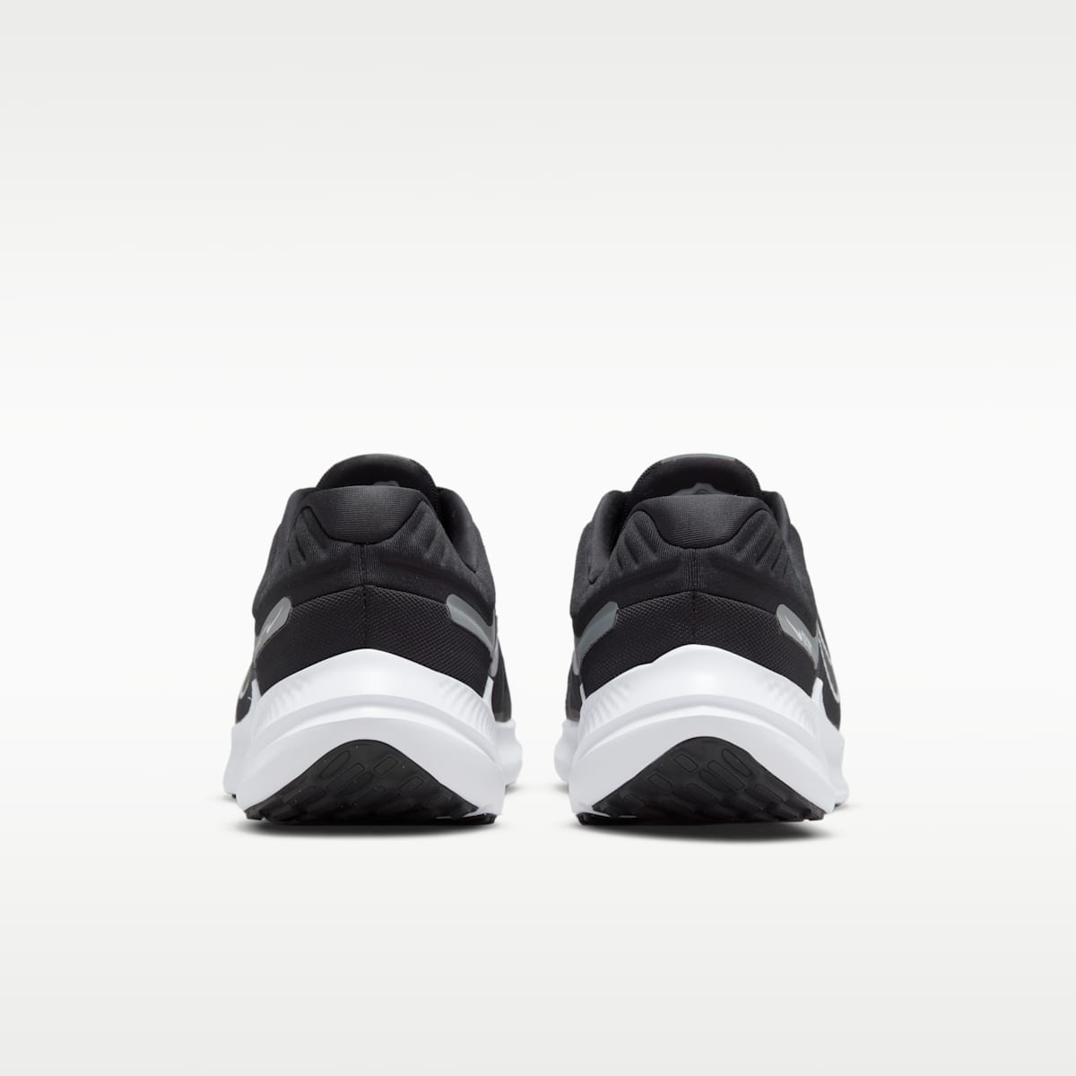 Nike Quest 5 Men's Road Running Shoes - Black/Smoke Grey/Dark Smoke Grey/White - Image 7