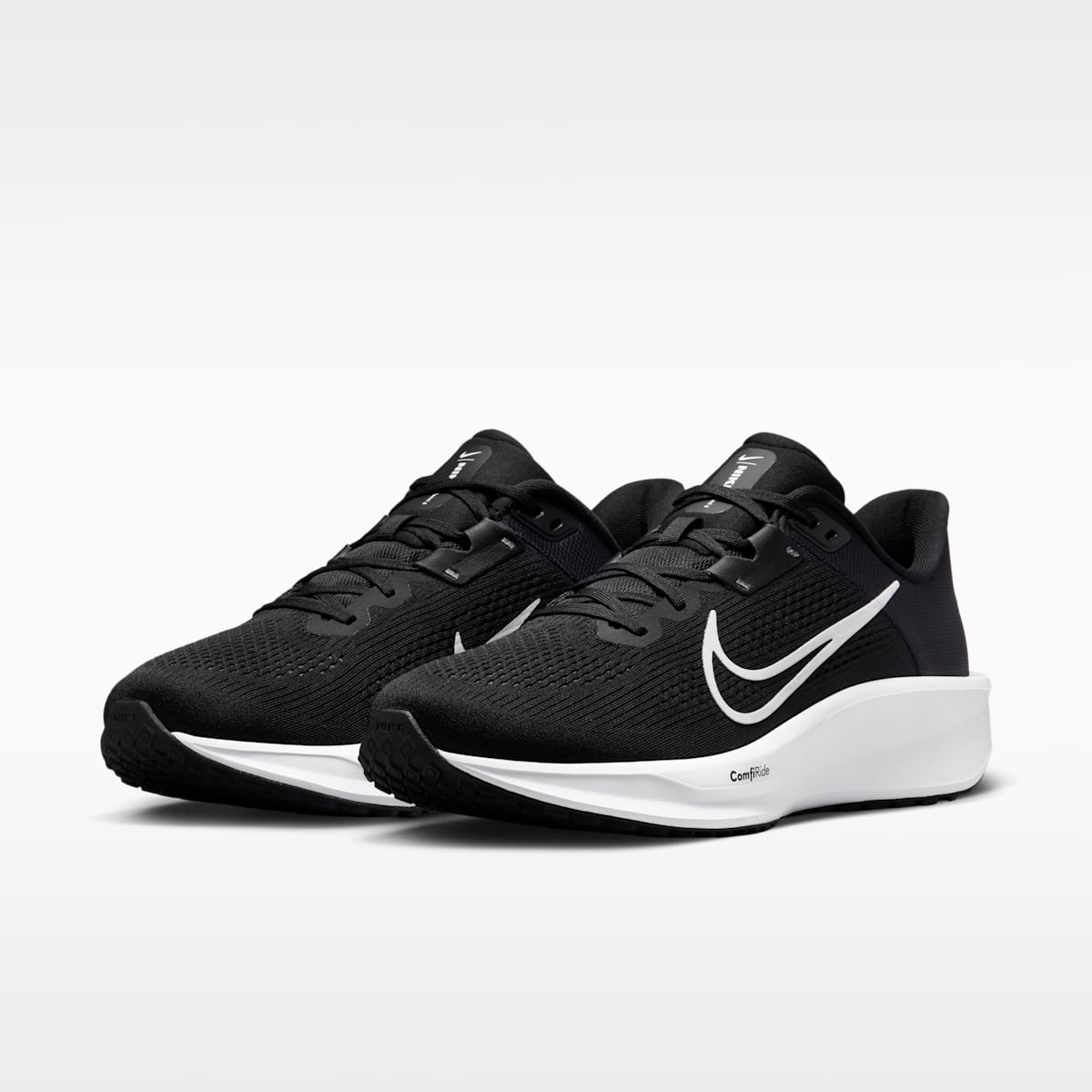 Nike Quest 6 Men's Road Running Shoes - Black/Iron Grey/White - Image 5