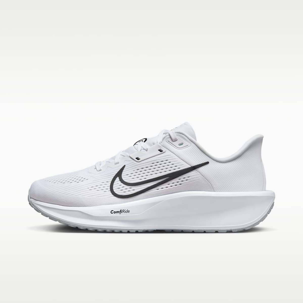 Nike Quest 6 Men's Road Running Shoes - White/Pure Platinum/Black - Image 1