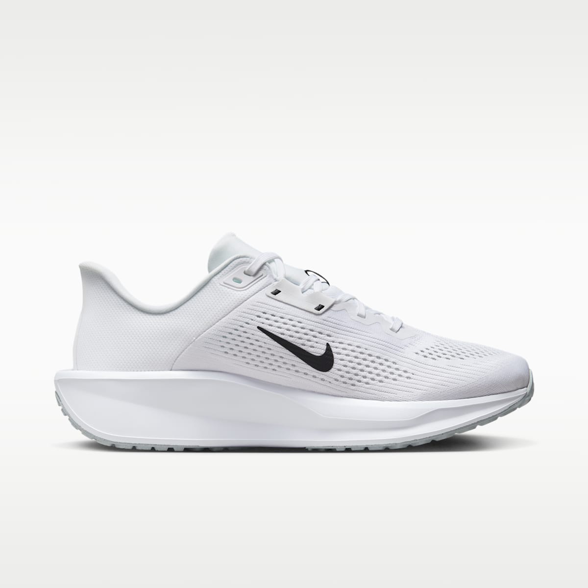 Nike Quest 6 Men's Road Running Shoes - White/Pure Platinum/Black - Image 3