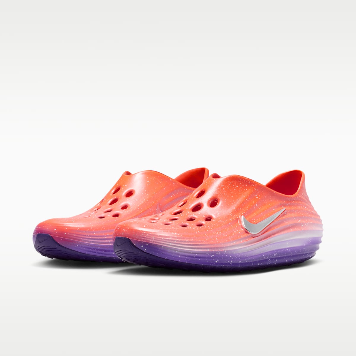 Nike ReactX Rejuven8 Men's Shoes - Safety Orange/Court Purple/White/Metallic Silver - Image 5