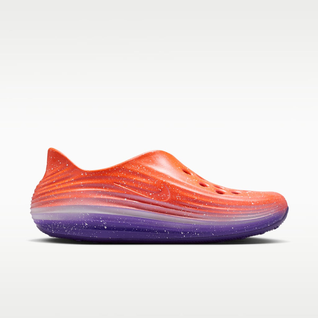Nike ReactX Rejuven8 Men's Shoes - Safety Orange/Court Purple/White/Metallic Silver - Image 3