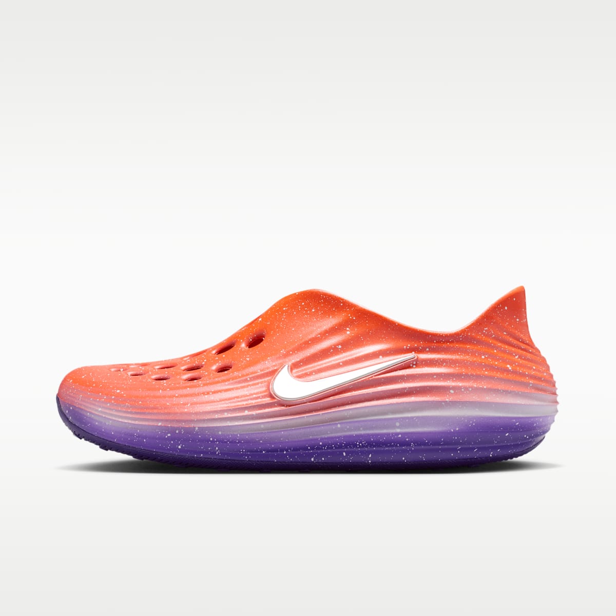 Nike ReactX Rejuven8 Men's Shoes - Safety Orange/Court Purple/White/Metallic Silver - Image 1