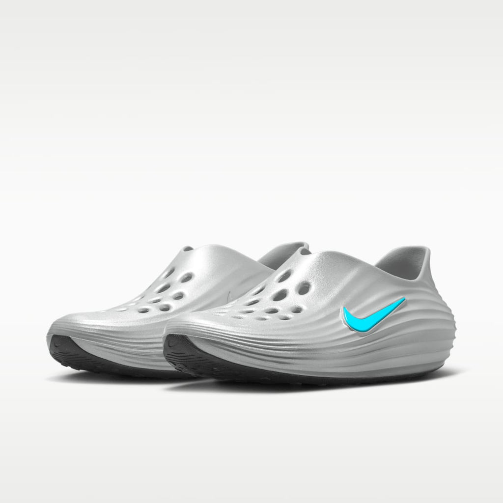 Nike ReactX Rejuven8 Men's Shoes - Metallic Silver/Gamma Blue/Black - Image 5