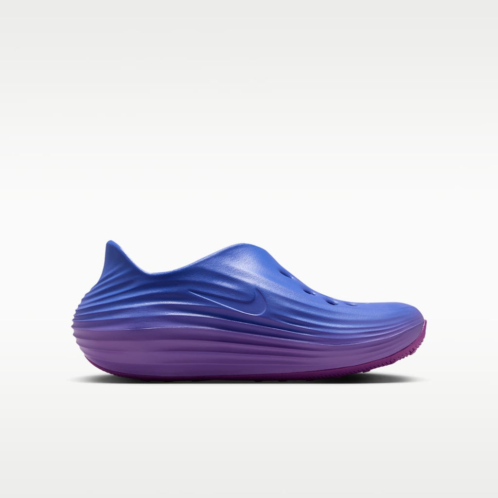 Nike ReactX Rejuven8 Big Kids' Shoes - Medium Blue/Bright Violet/Turf Orange - Image 3