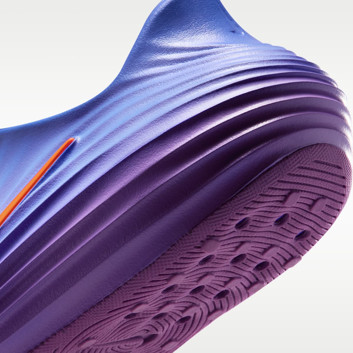 Nike ReactX Rejuven8 Big Kids' Shoes - Medium Blue/Bright Violet/Turf Orange - Image 8