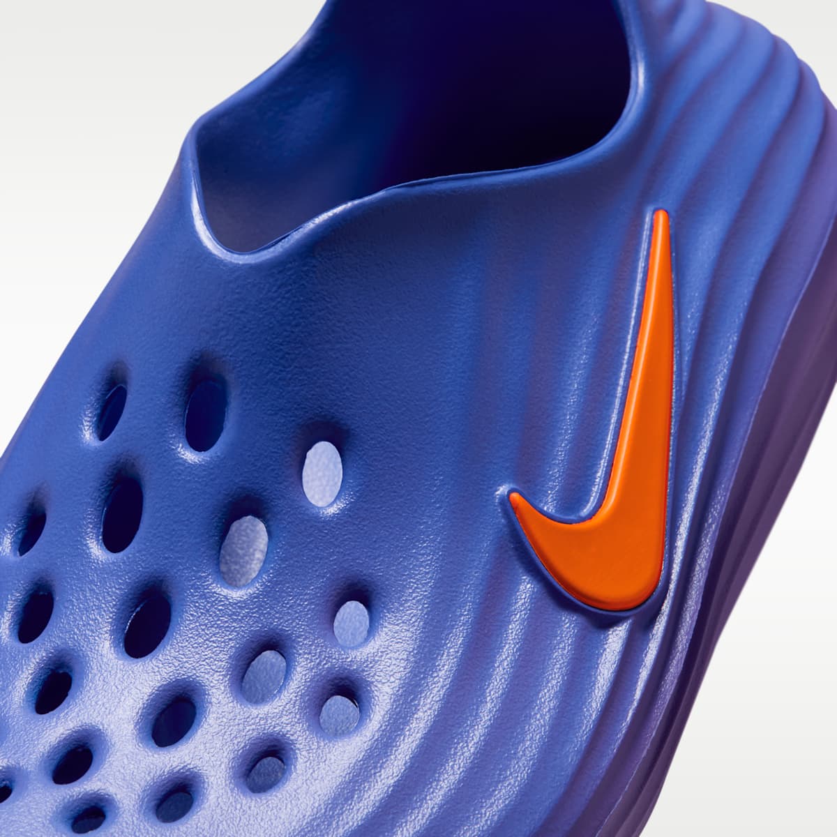 Nike ReactX Rejuven8 Big Kids' Shoes - Medium Blue/Bright Violet/Turf Orange - Image 7