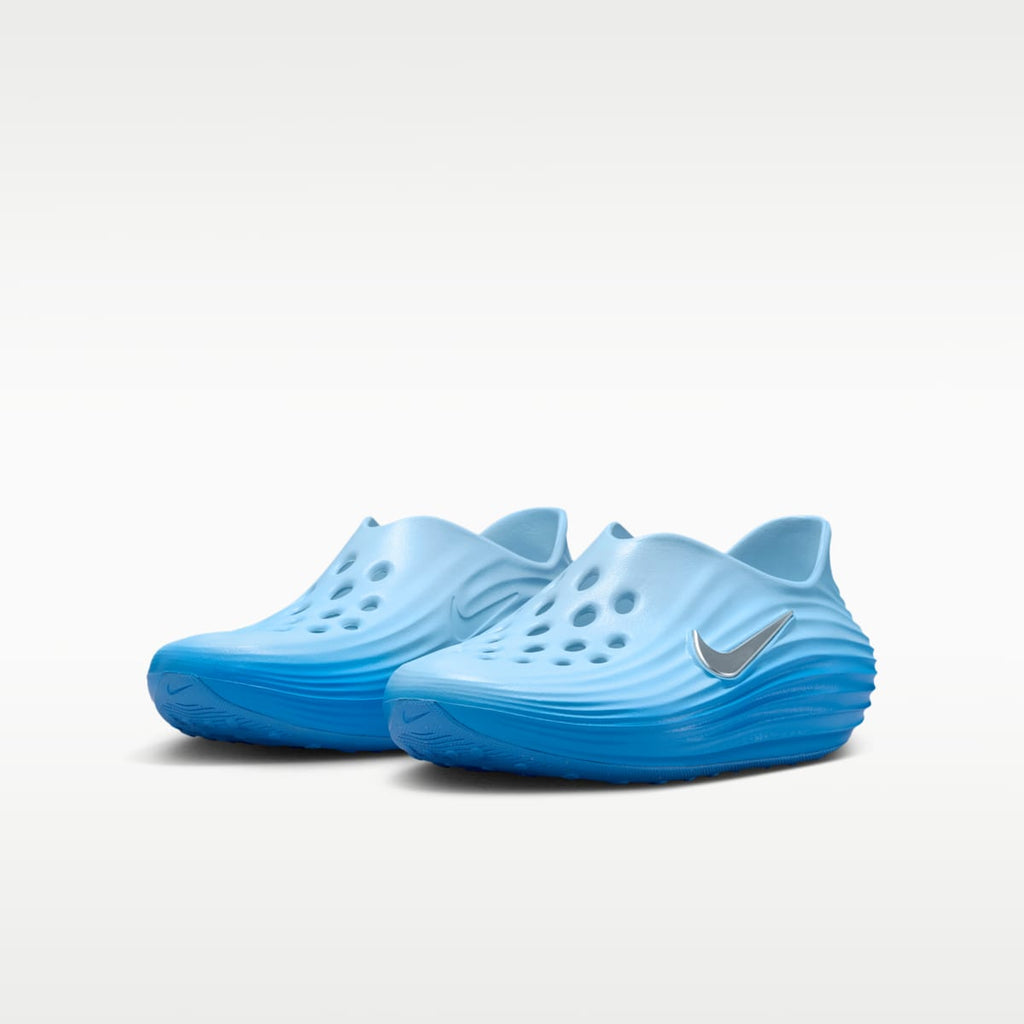 Nike ReactX Rejuven8 Big Kids' Shoes - Glacier Blue/University Blue/Metallic Silver - Image 5