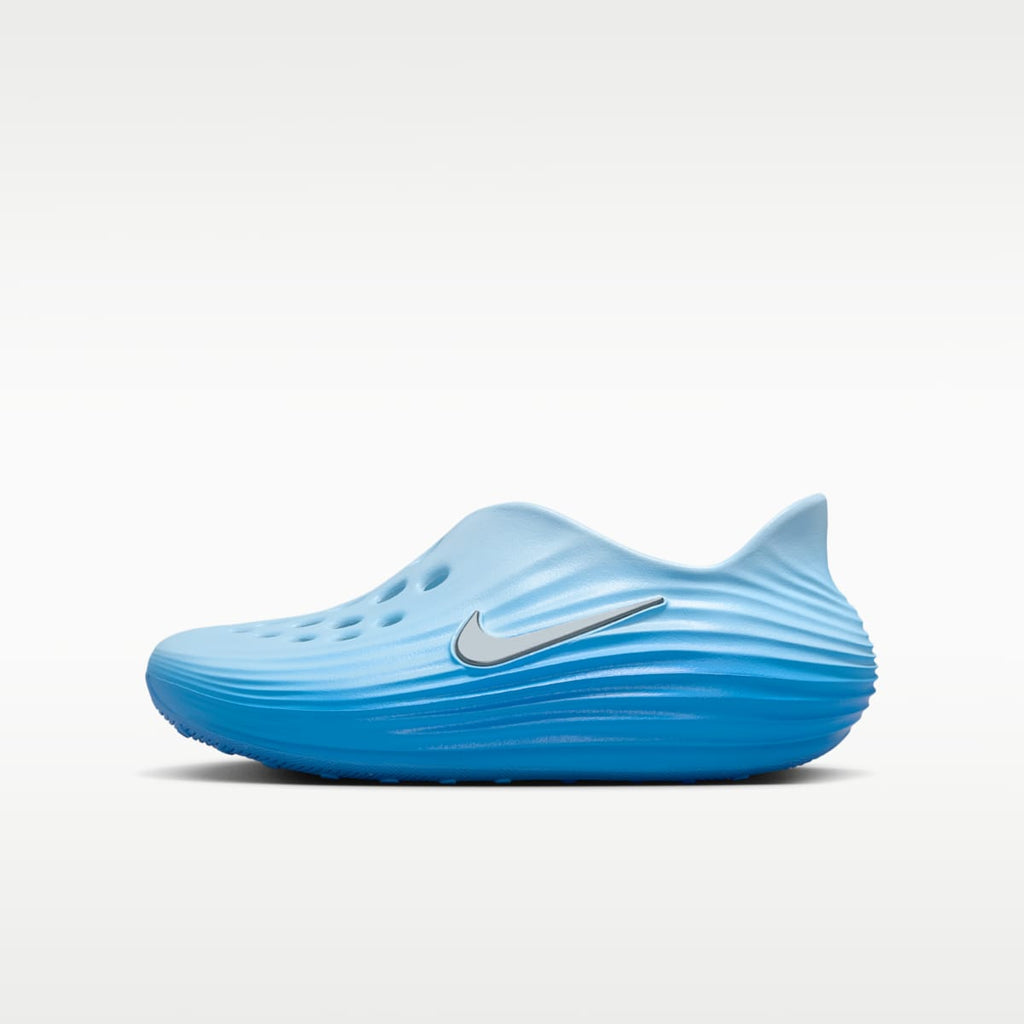 Nike ReactX Rejuven8 Big Kids' Shoes - Glacier Blue/University Blue/Metallic Silver - Image 1