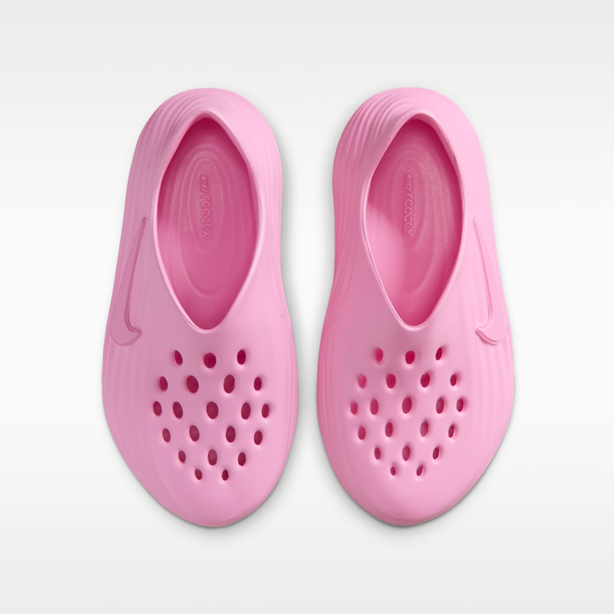 Nike ReactX Rejuven8 Big Kids' Shoes - Pink Rise/Pink Rise - Image 4