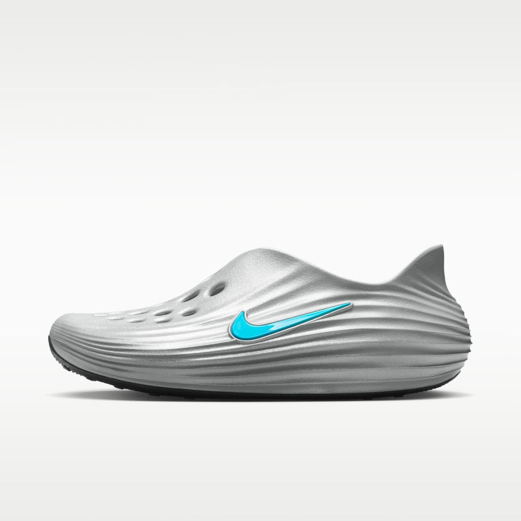 Nike ReactX Rejuven8 Men's Shoes - Metallic Silver/Gamma Blue/Black - Image 1