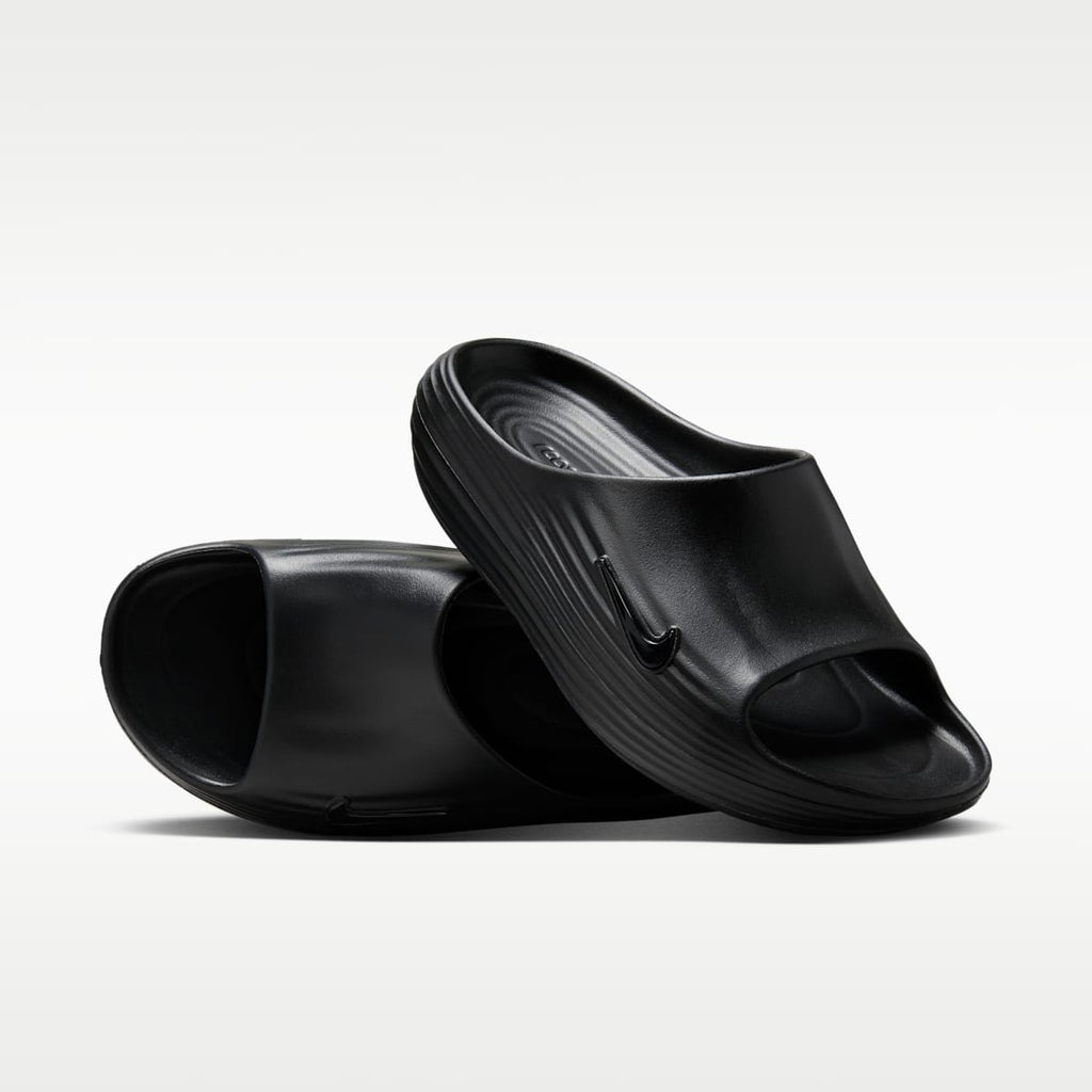 Nike ReactX Rejuven8 Men's Slides - Black/Black/Black - Image 1