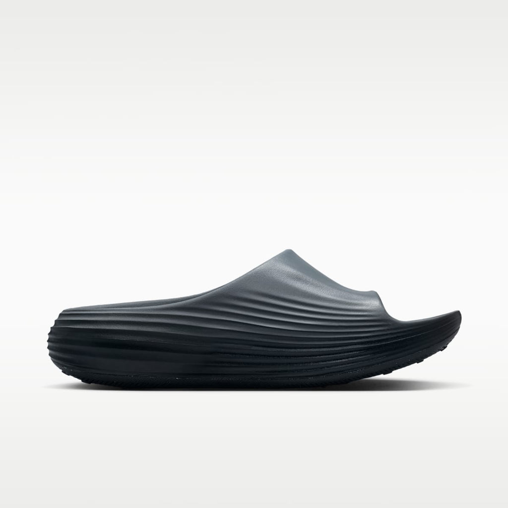 Nike ReactX Rejuven8 Men's Slides - Cool Grey/Black/Volt - Image 4