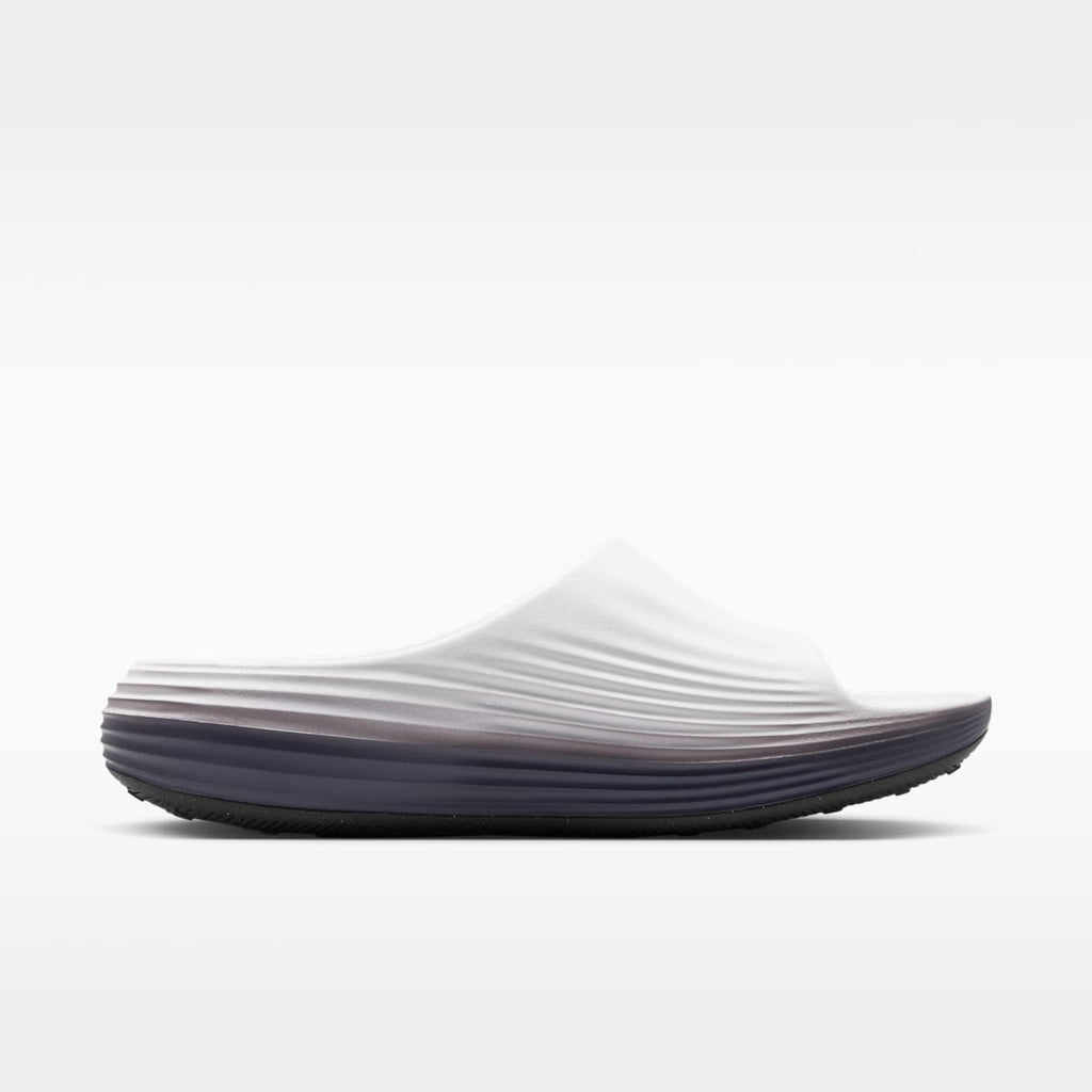 Nike ReactX Rejuven8 Men's Slides - White/Iron Grey/Energy - Image 4