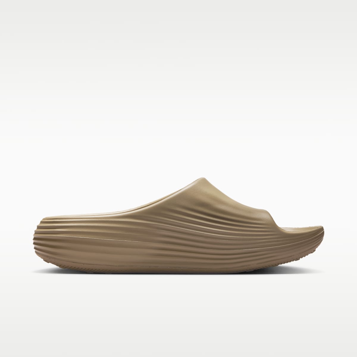 Nike ReactX Rejuven8 Men's Slides - Khaki/Khaki/Khaki - Image 4