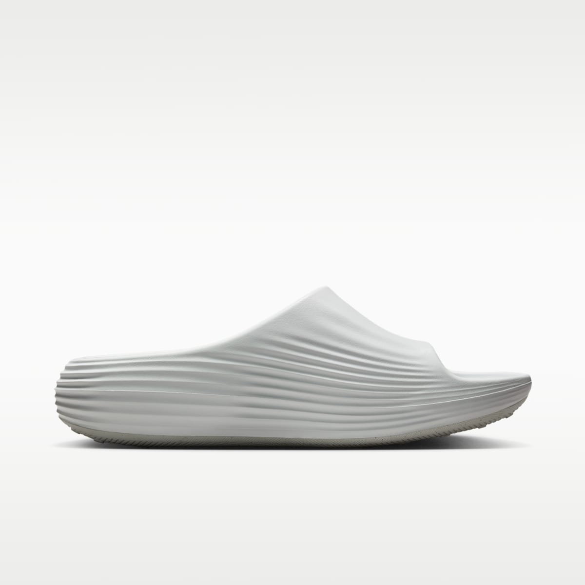 Nike ReactX Rejuven8 Men's Slides - Summit White/Summit White/Summit White - Image 4