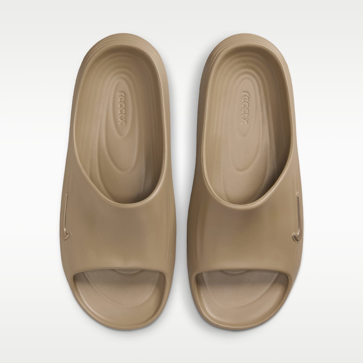 Nike ReactX Rejuven8 Men's Slides - Khaki/Khaki/Khaki - Image 5