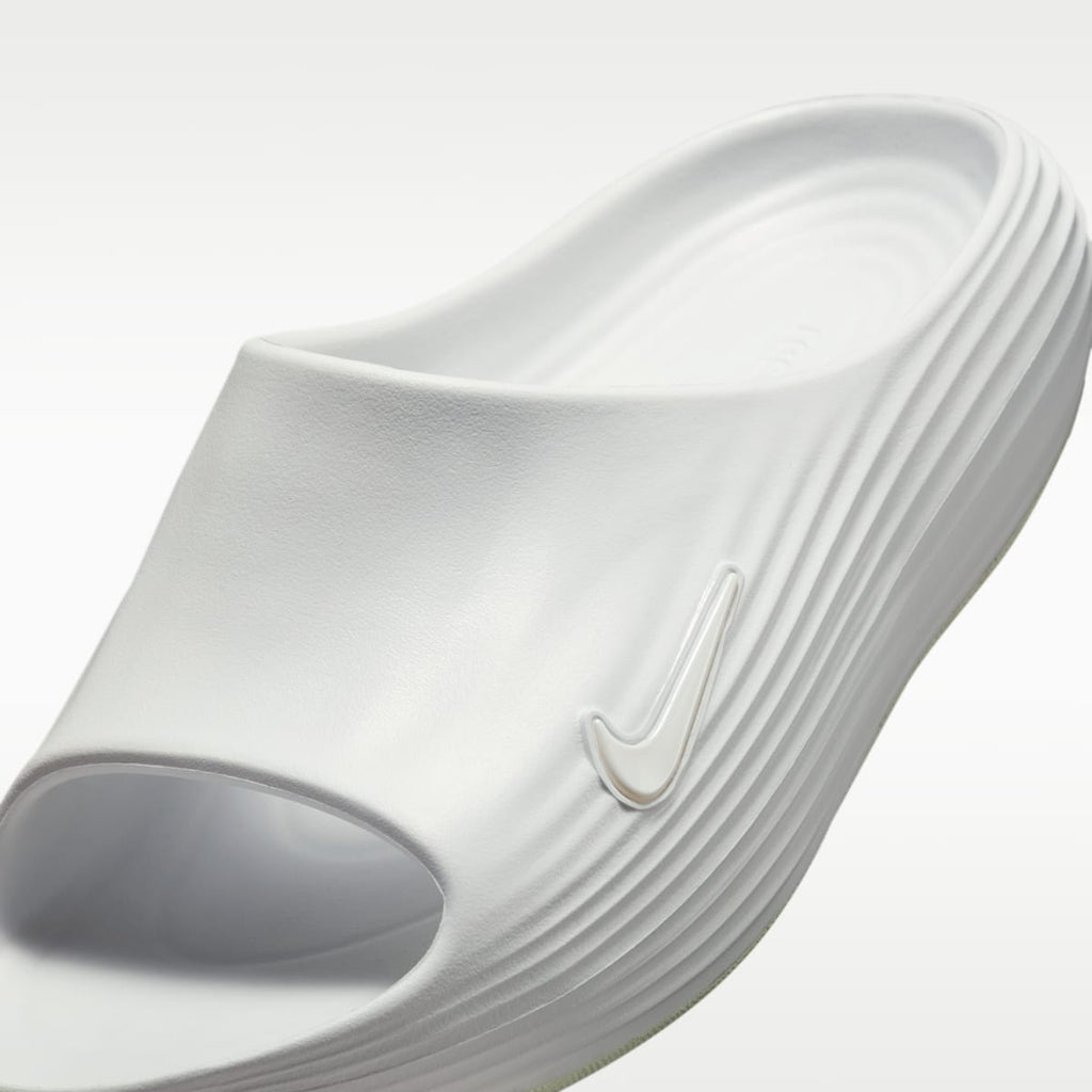 Nike ReactX Rejuven8 Men's Slides - Summit White/Summit White/Summit White - Image 6
